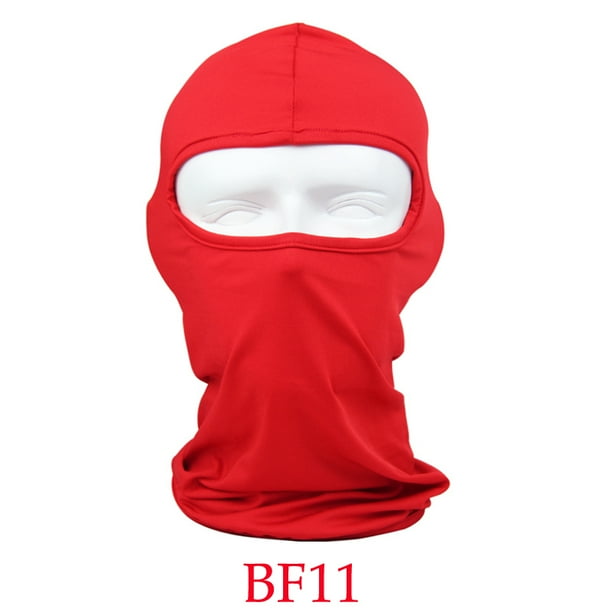 Full Face Mask lycra Balaclava Ultra-thin Motorcycle Cycling Ski Neck Cover
